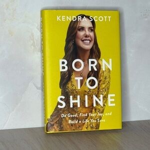 Kendra Scott Yellow 'Born to Shine' Book